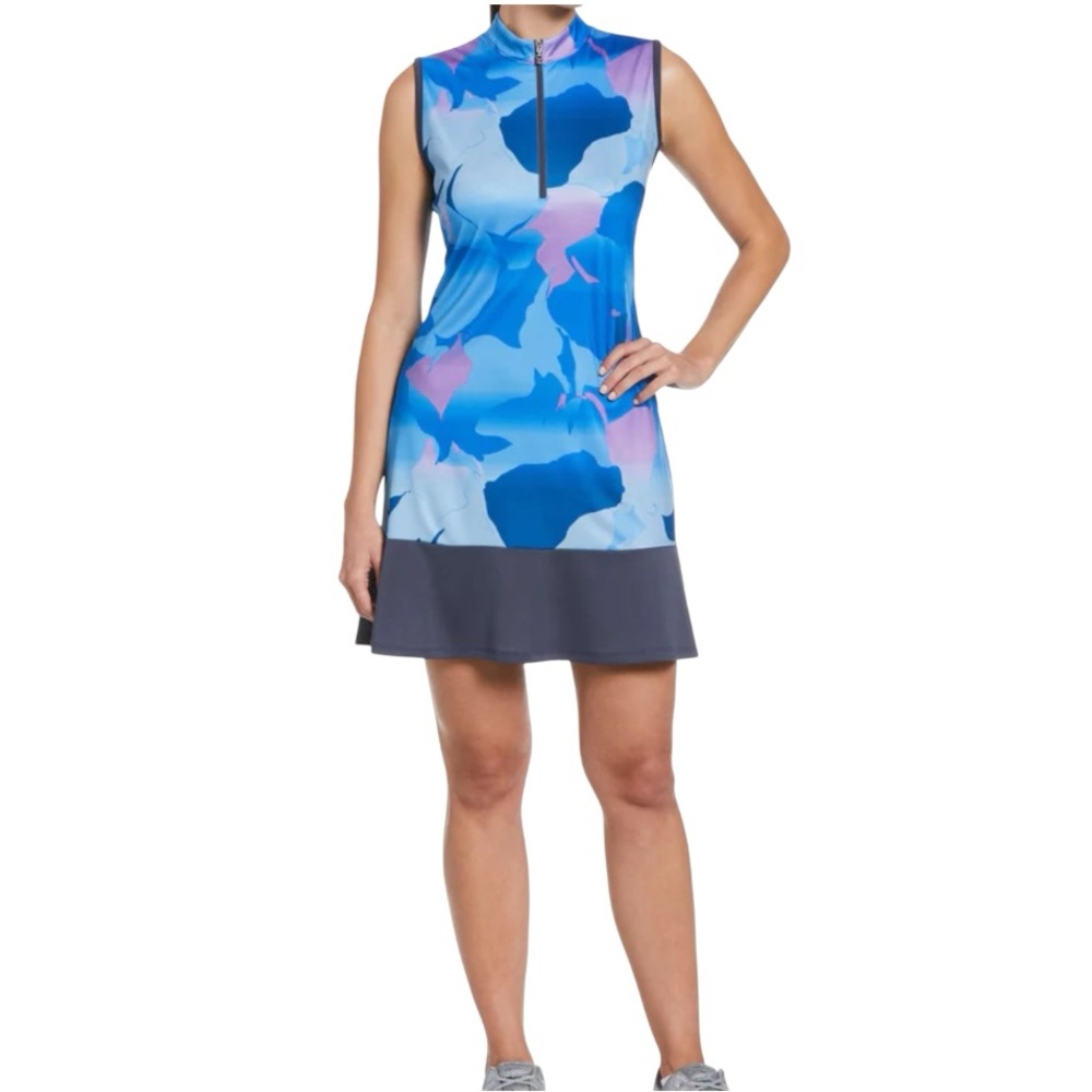 Callaway Blue and Purple Women's Dress